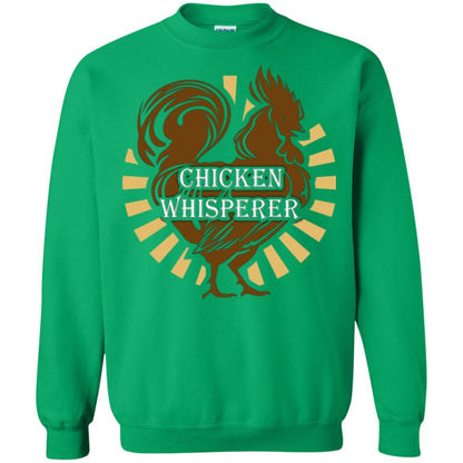 Farmer T-shirt Chicken Whisperer Irish Green