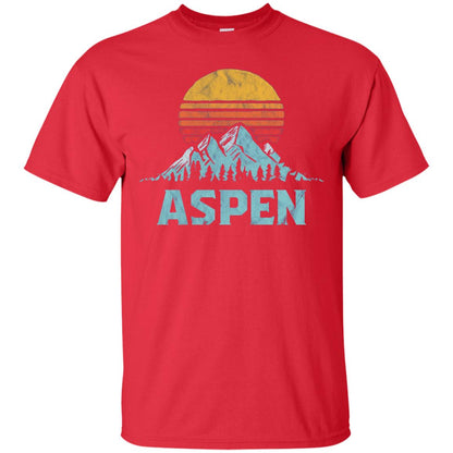 Aspen Mountain T-shirt Red
