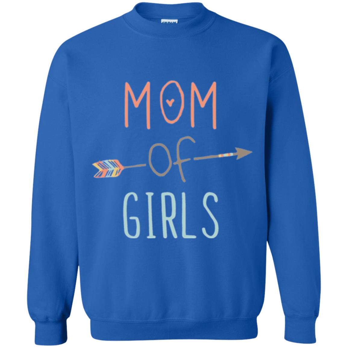 Mommy T-shirt Mom Of Girls Royal