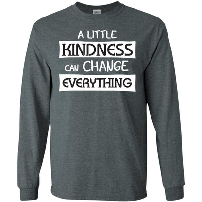 A Little Kindness Can Chance Everything Shirt Dark Heather