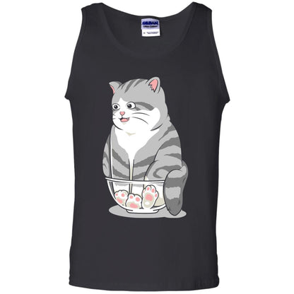 Cat Smile Cat Lover T-shirt Black