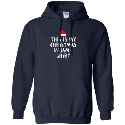Christmas T-shirt This Is My Christmas Pajama Navy