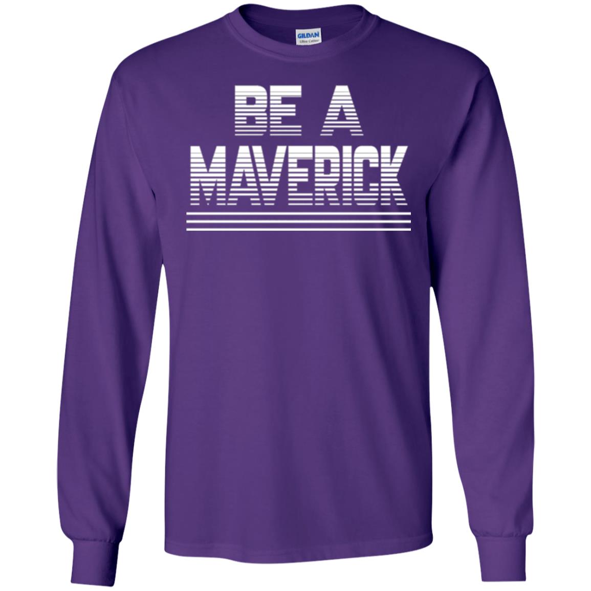 Be A Maverick T-shirt Purple