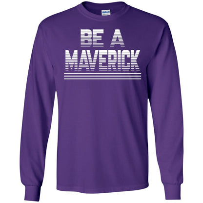 Be A Maverick T-shirt Purple