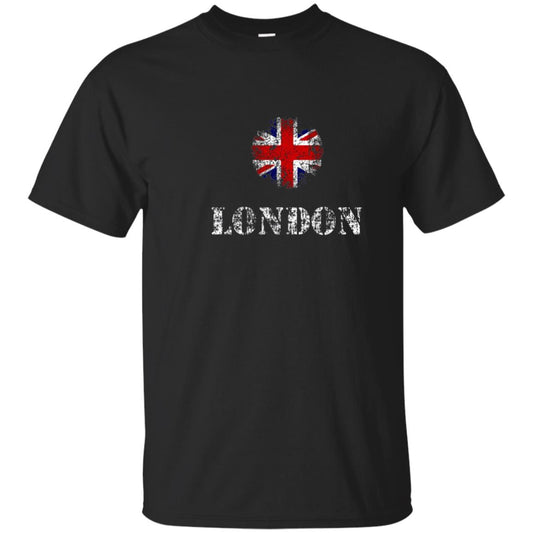 London Queen Elizabeth Uk Flag British Shirt Black