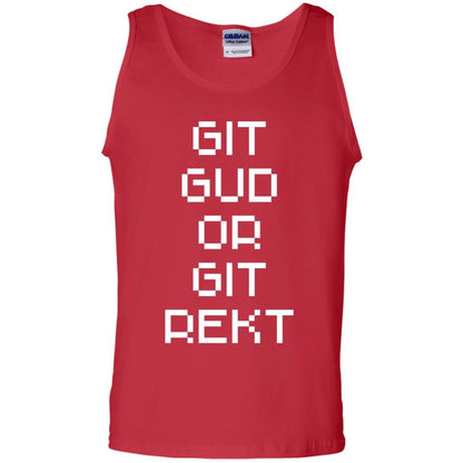 Video Game T-shirt Git Gud Or Git Rekt Red
