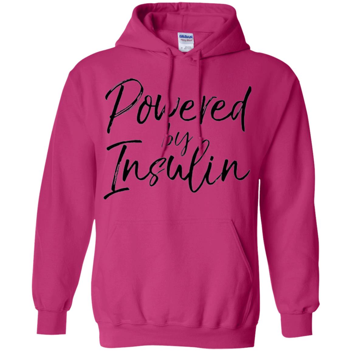 Diabetic T-shirt Powered By Insulin Heliconia