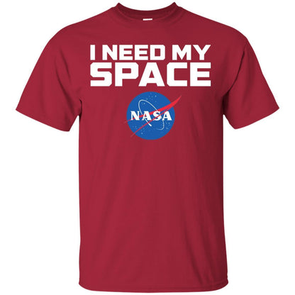Nasa Logo T-Shirt I Need My Space Cardinal