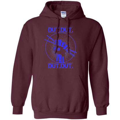 Drum Lovers T-shirt Dut Marching Band Maroon