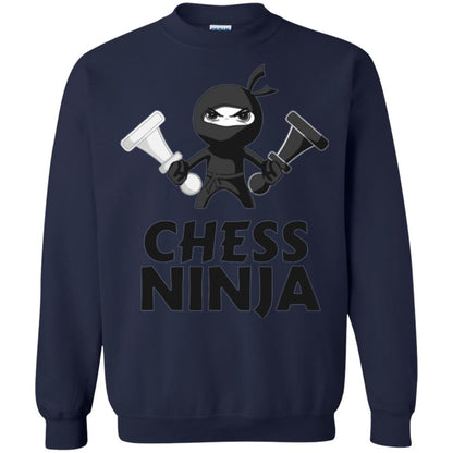 Funny Chess Ninja T-shirt Navy