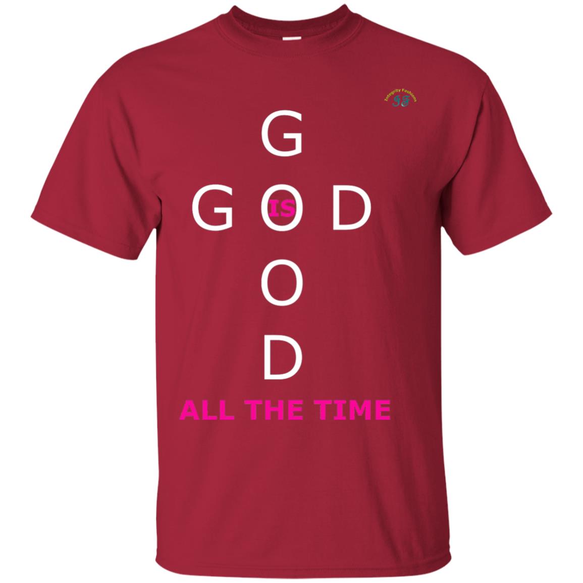 God Is Good All The Time Premium T-shirt Cardinal