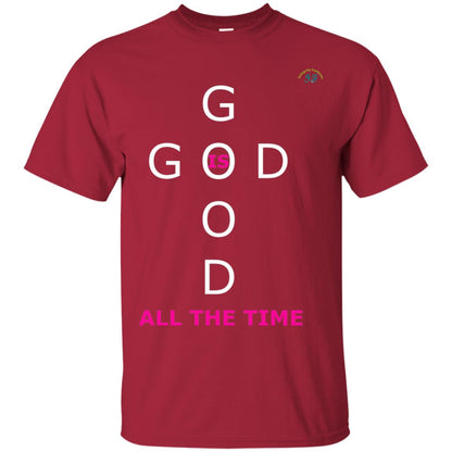 God Is Good All The Time Premium T-shirt Cardinal