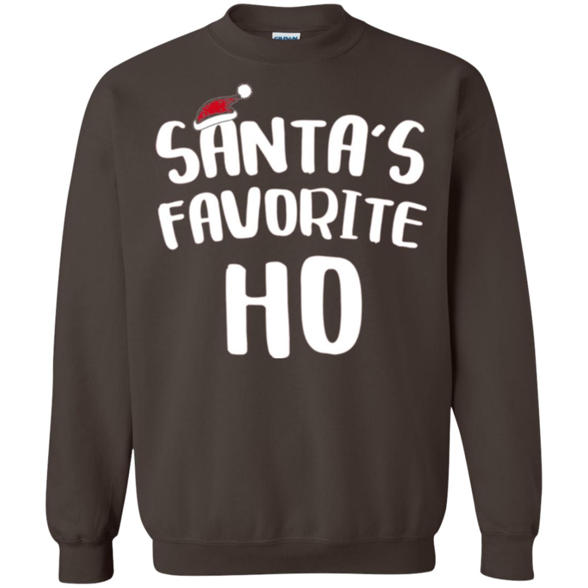 Christmas T-shirt Santa_s Favorite Ho Dark Chocolate