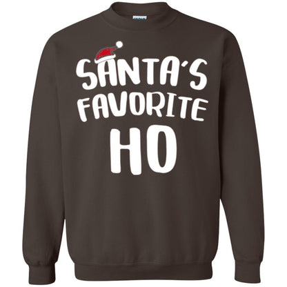 Christmas T-shirt Santa_s Favorite Ho Dark Chocolate
