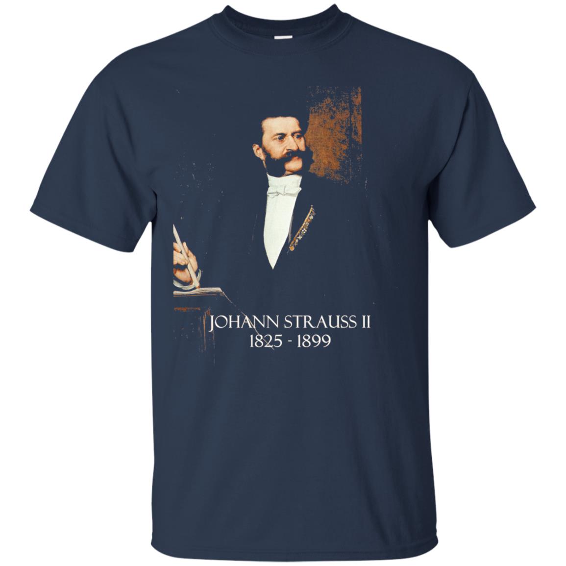 Musician T-shirt Johann Strauss Ii Navy
