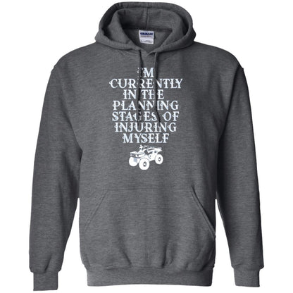Four Wheeling T-shirt I'm Currently In The Planning Stages Dark Heather