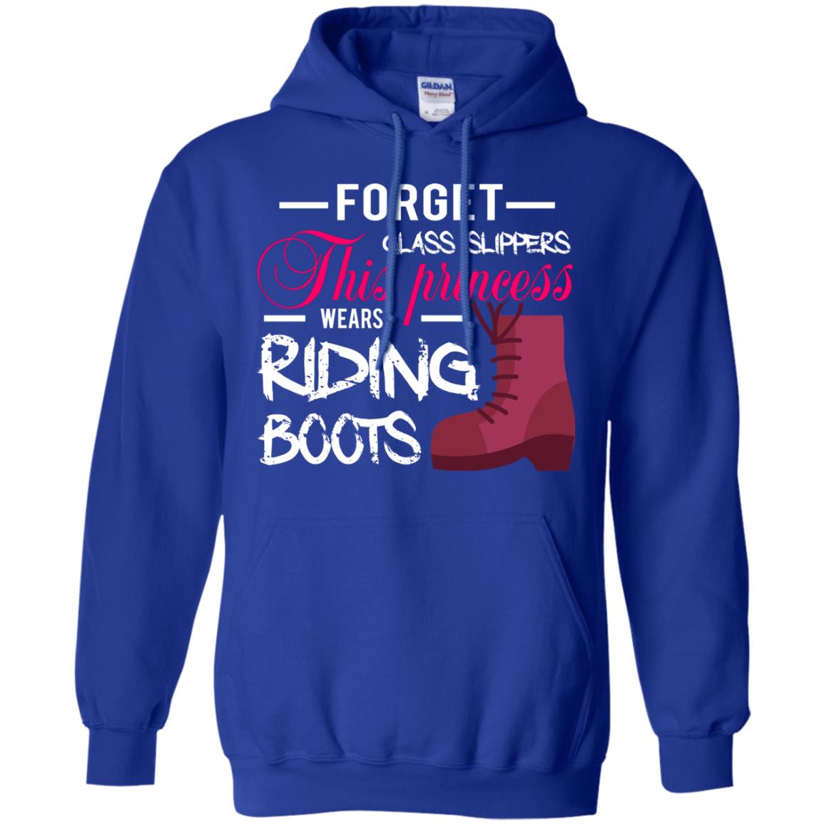 Forget Glass Slippers This Princess Wears Riding Boots Horse Riding T-shirt Royal