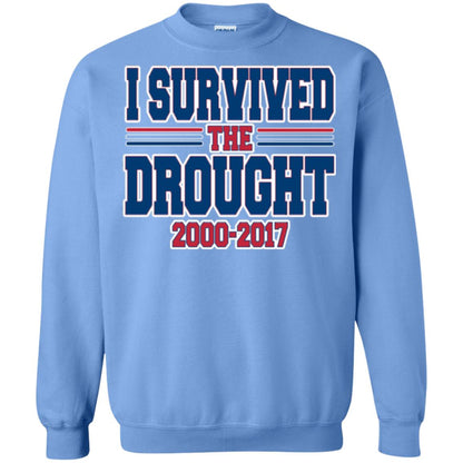 Buffalo Playoff T-shirt I Survived The Drought Carolina Blue