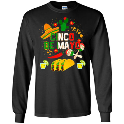 Fiesta Cinco De Mayo T-shirt Cinco De Mayo Black