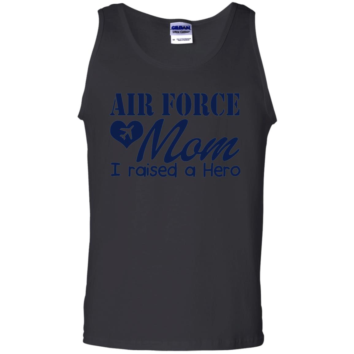 Air Force Mom T-shirt I Raise A Hero Black