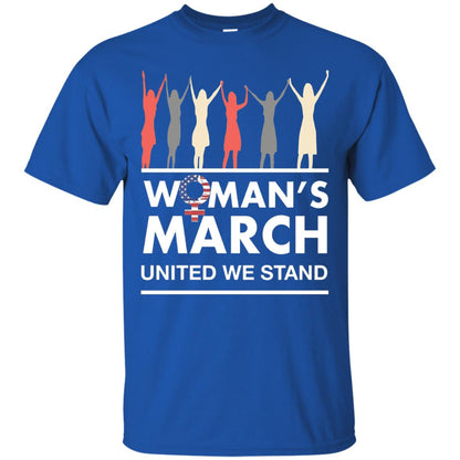 Women_s Right T-shirt Women_s March United We Stand Royal