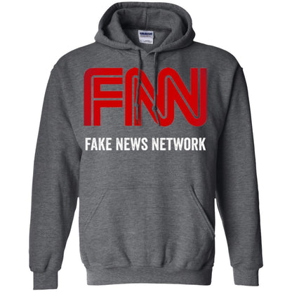 Anti Trump T-shirt Fnn The Fake News Network Dark Heather