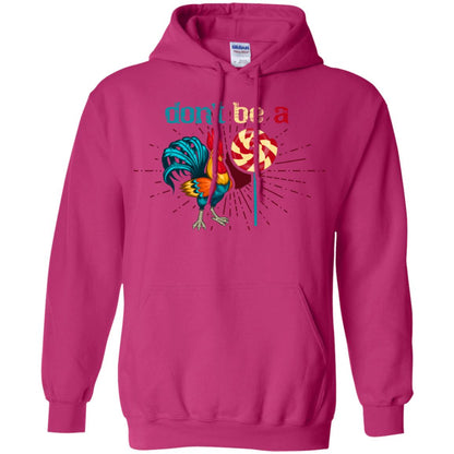 Don't Be A Rooster Lollipop Funny Chicken And Lollipop T-shirt Heliconia