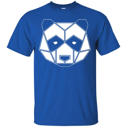 Polygon Geometric Panda Shirt Royal