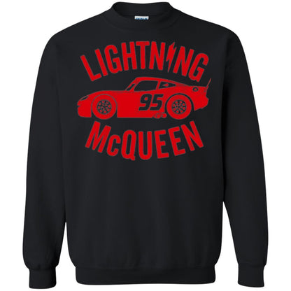 Pixar Cars Lightning 95 Mcqueen Vintage Graphic T-shirt Black