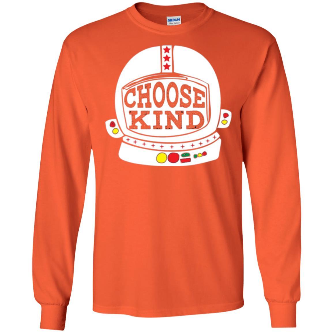 Anti Bullying T-shirt Choose Kind Choose Kindness Orange