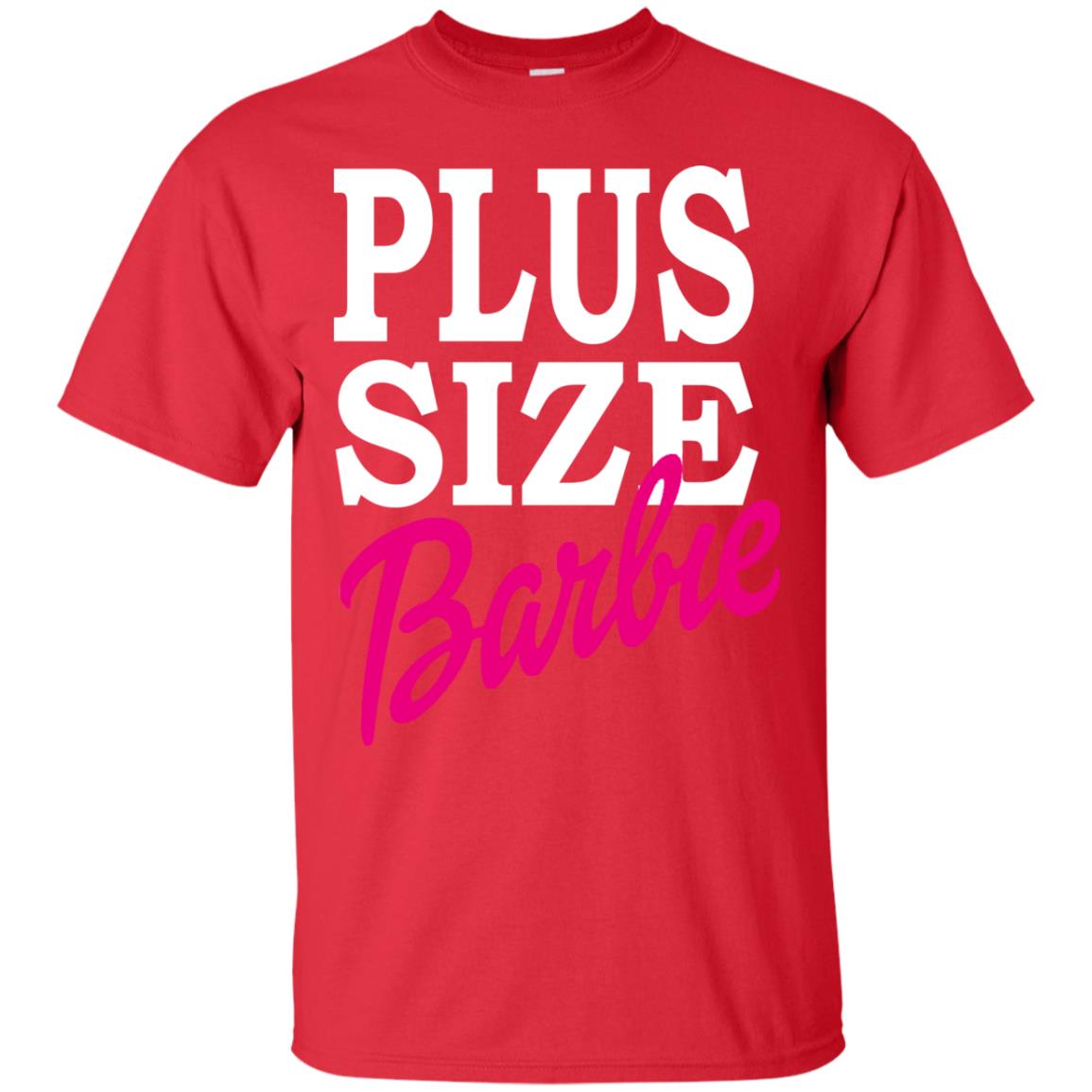 Plus Size Barbie Doll Princess Shirt Red