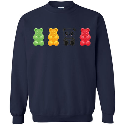 Bear Lover T-shirt Cute Panda Candy Bear Navy