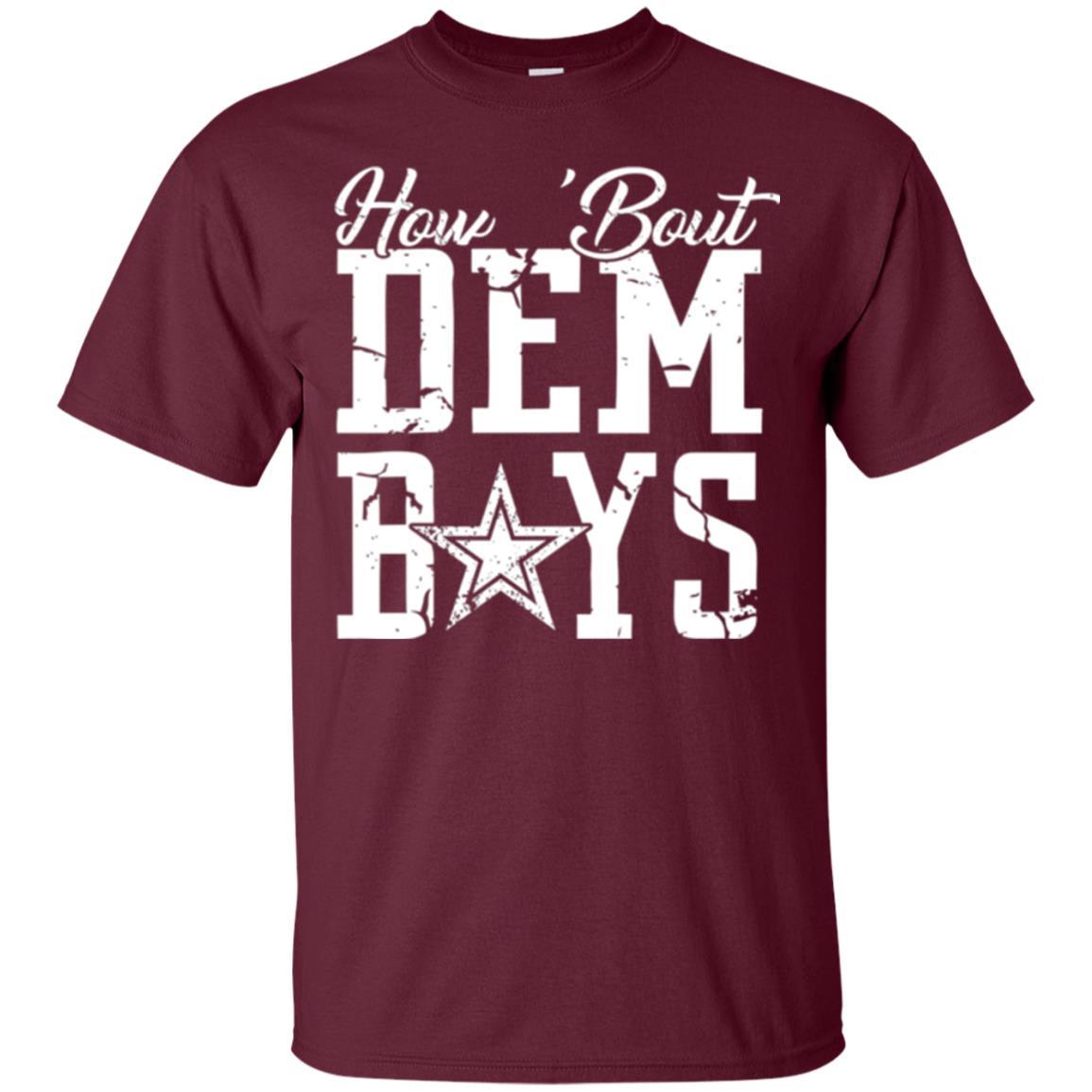 How Bout Dem Boys T-shirt Maroon