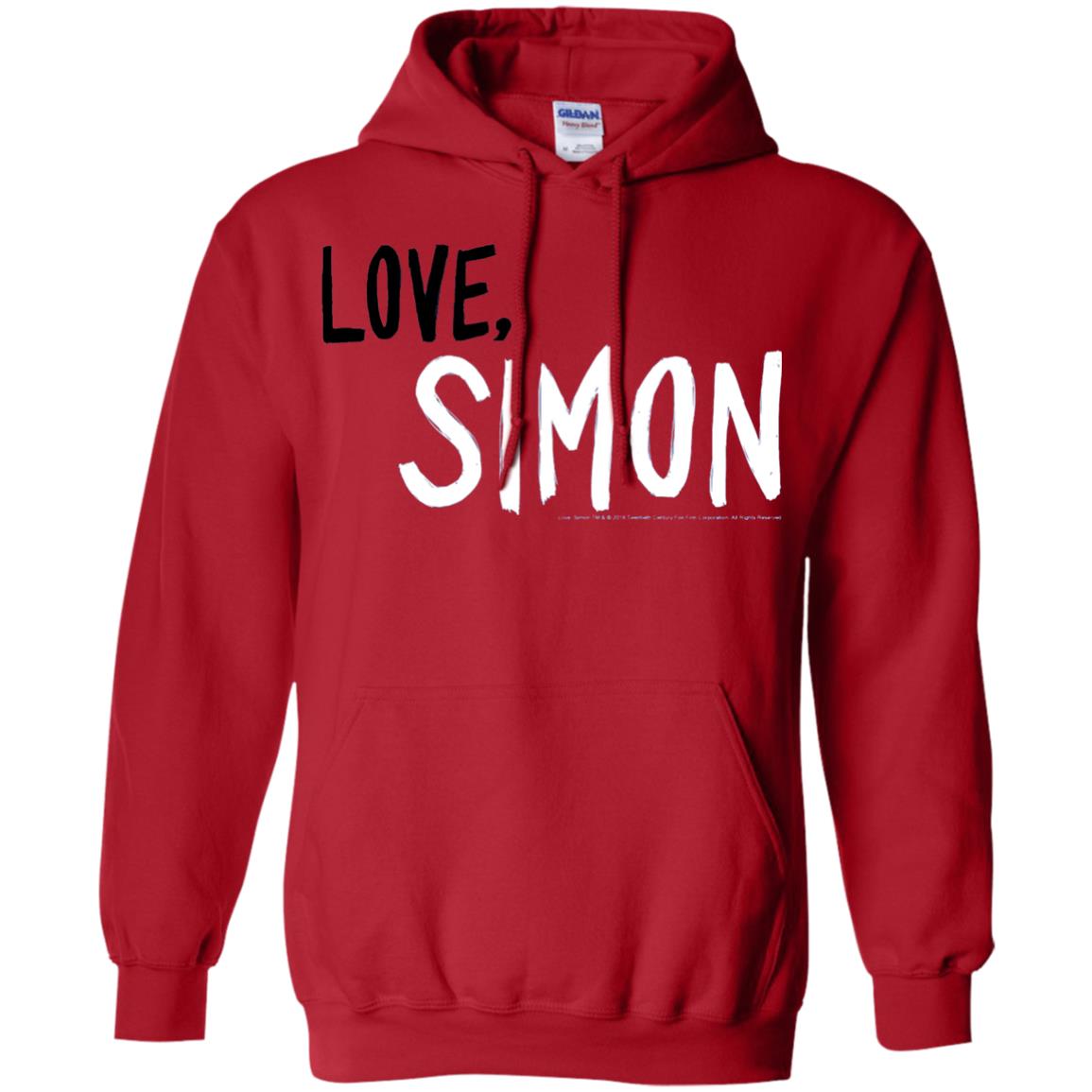 Love Simon Logo Shirt Red