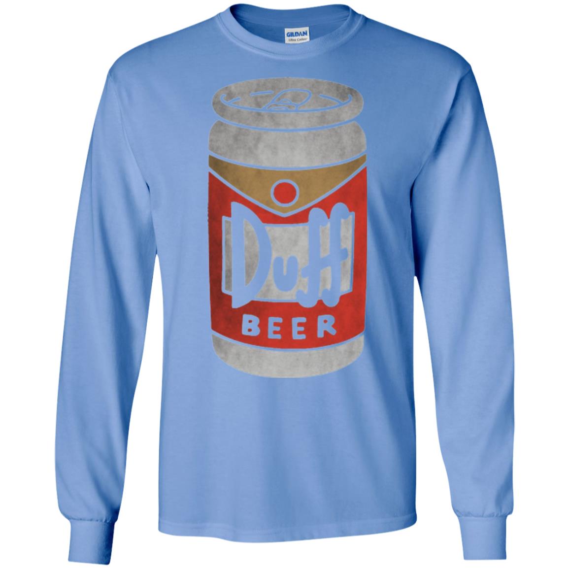 Beer Lovers T-shirt Duff Beer Carolina Blue