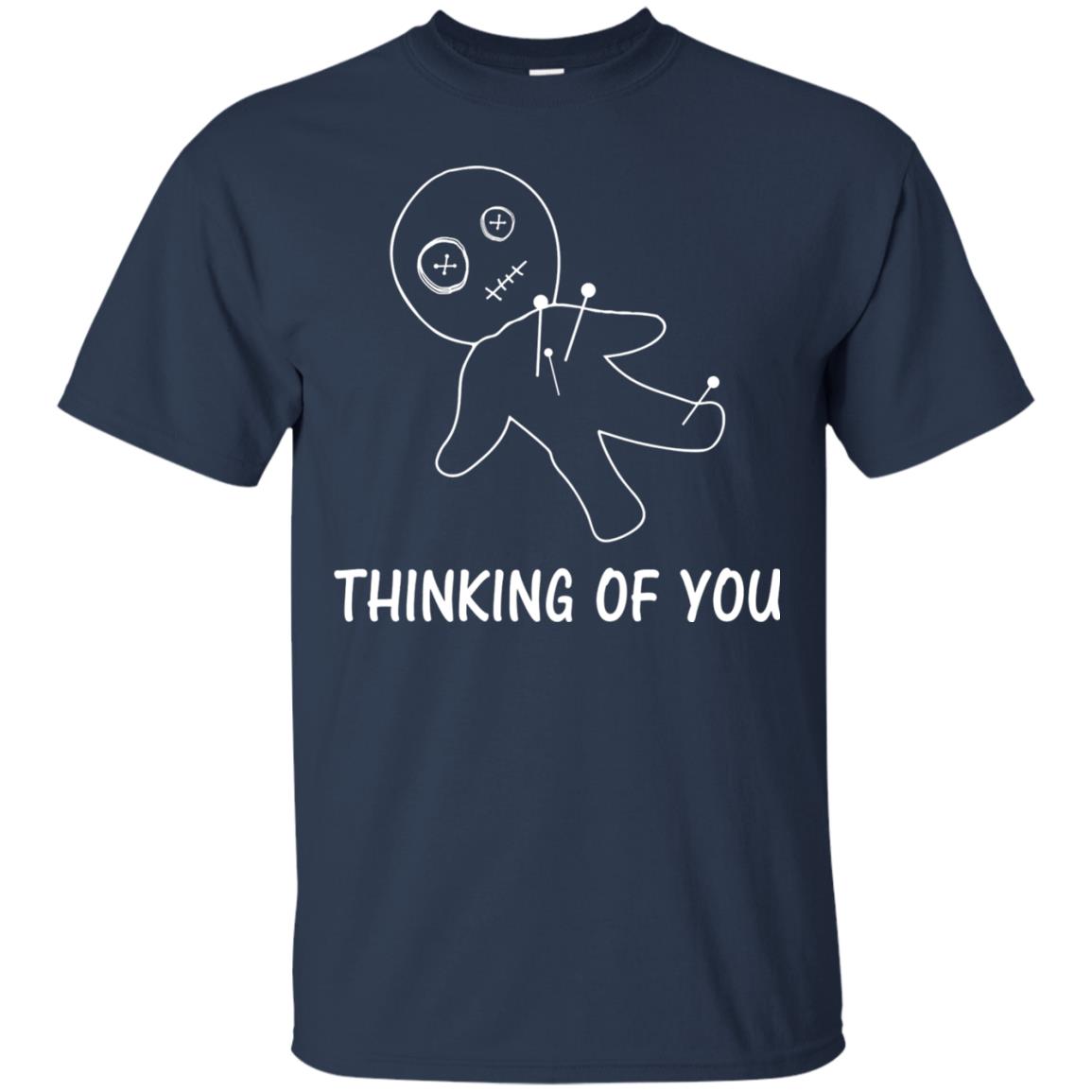 Thinking Of You Voodoo Doll T-shirt Navy