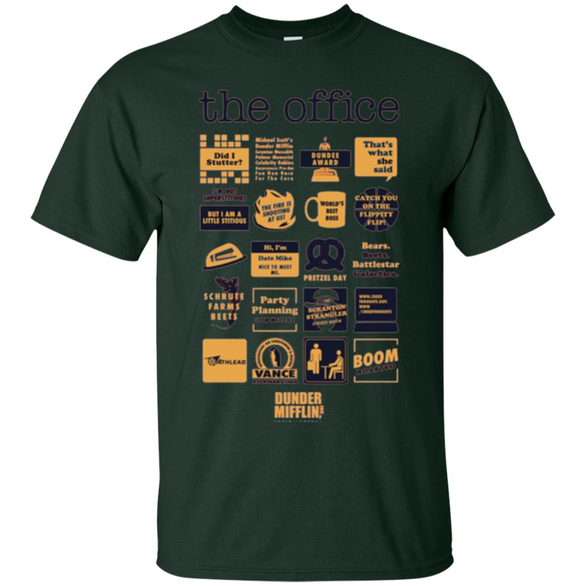 The Office T-shirt Forest Green