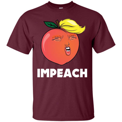 Anti Trump T-shirt Funny Trump Impeachment Maroon