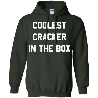 Coolest Cracker In The Box T-shirt Forest Green