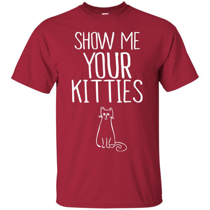 Cat Lover T-shirt Show Me Your Kitties Cardinal