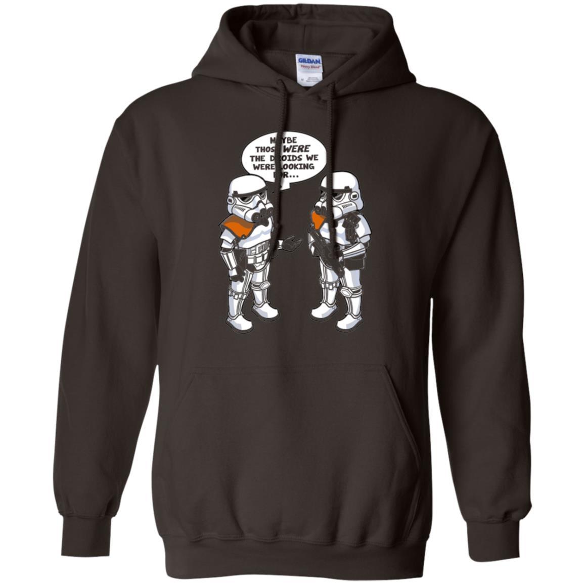 Stormtroopers T-Shirt Maybe Those Were The Droids We Were Looking For Dark Chocolate