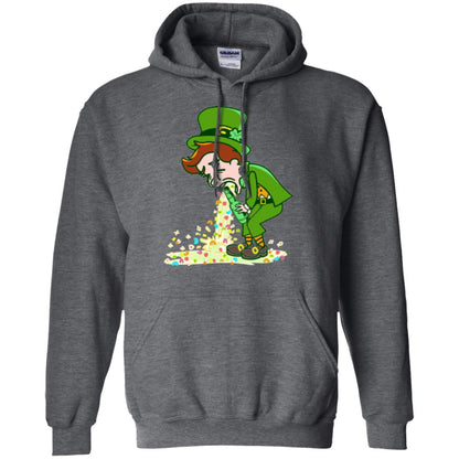 Saint Patty's Day Leprechaun St. Patricks Day T-shirt Dark Heather