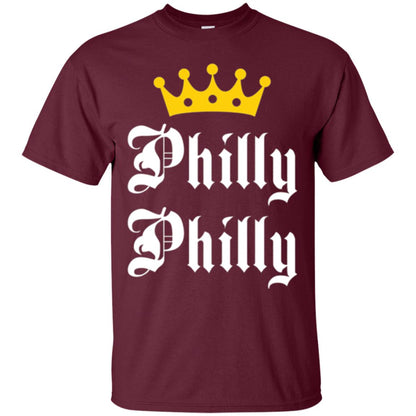 Football Lover T-shirt Philly Philly Philadelphia Football Fan Maroon