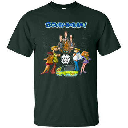 Scooby Natural Mystery Team Cartoon Shirt Forest