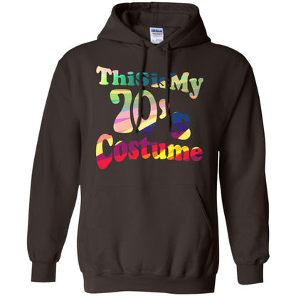 70s Halloween Costume 70s T-shirt For Women Men Girls Dark Chocolate