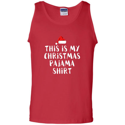 Christmas T-shirt This Is My Christmas Pajama Red