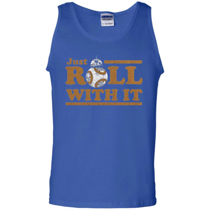Movie T-shirt Just Roll With You Royal