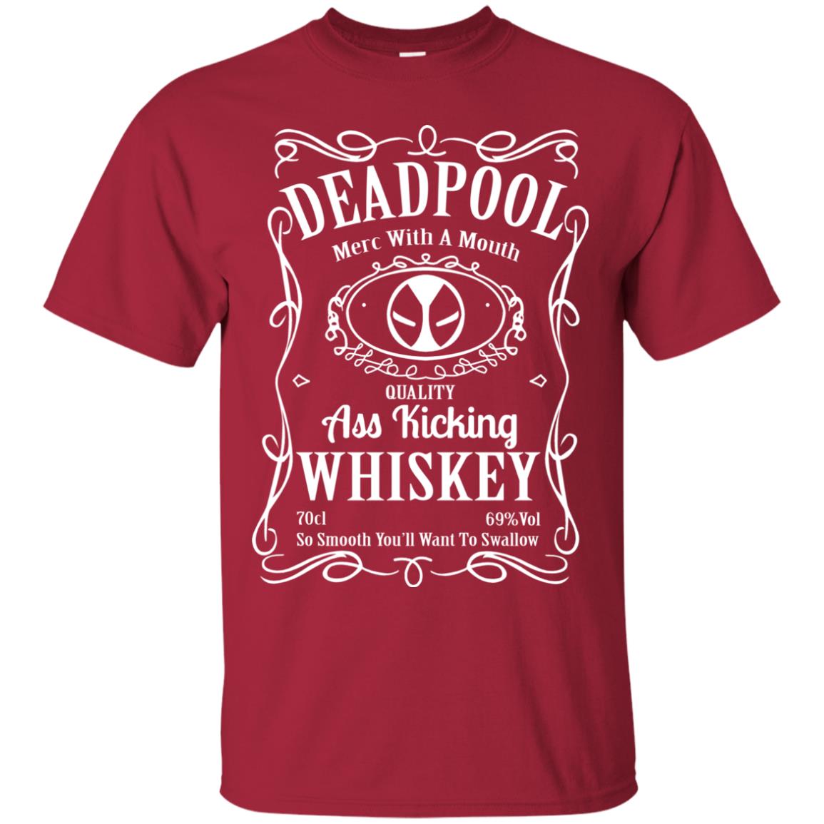 Deadpool Merc With A Mouth Quality Kiching Whiskey So Smooth You Will Want To Swallow Cardinal