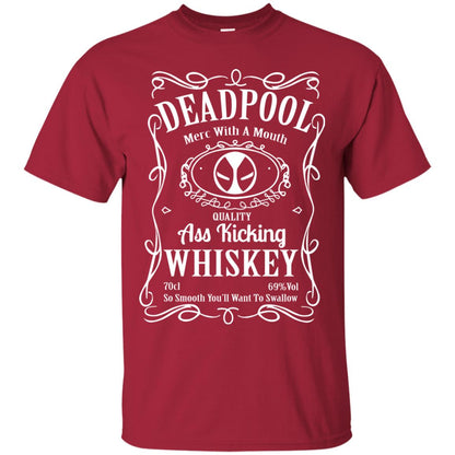 Deadpool Merc With A Mouth Quality Kiching Whiskey So Smooth You Will Want To Swallow Cardinal