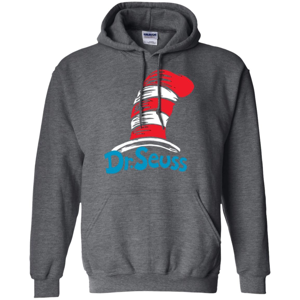 Film Lover T-shirt Dr. Seuss Hat T-shirt Dark Heather